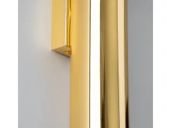 Sollux Lighting Lámparas de pared Toris moderno de acero - 2 fuentes luminosas 3000K - L.6 x A.30 cm - brillo Dorado Outlet