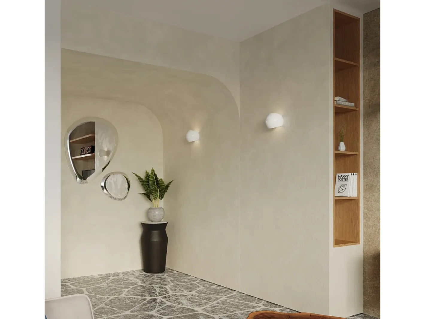 Sale Sollux Lighting Lámparas de pared Torix moderno de cerámica - 1 fuentes luminosas 3000K - L.17 x A.14,5 cm - Blanco