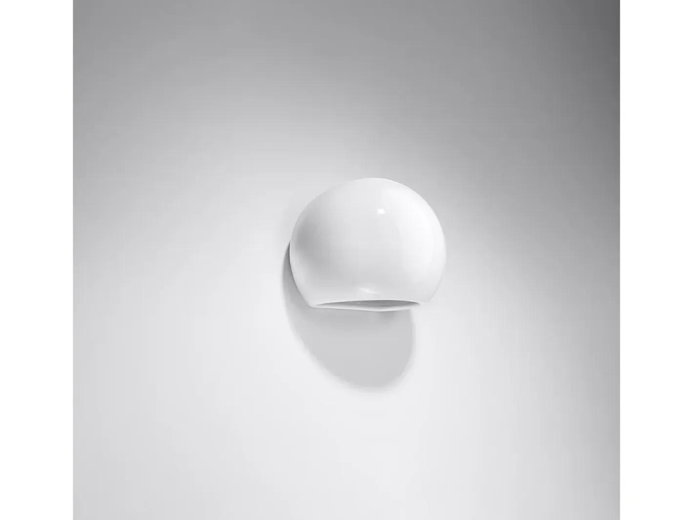 Sale Sollux Lighting Lámparas de pared Torix moderno de cerámica - 1 fuentes luminosas 3000K - L.17 x A.14,5 cm - Blanco