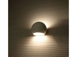 Sollux Lighting Lámparas de pared Torix moderno de cerámica - 1 fuentes luminosas 4000K - L.18 x A.14,5 cm - Blanco Clearance