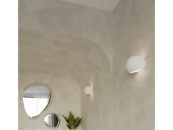 Sollux Lighting Lámparas de pared Torix moderno de cerámica - 1 fuentes luminosas 4000K - L.18 x A.14,5 cm - Blanco Clearance