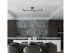 Sale Sollux Lighting Lámparas De Pared Vector Industrial De Acero - 1 Fuentes Luminosas - L.8,5 X A.20 Cm - Negro