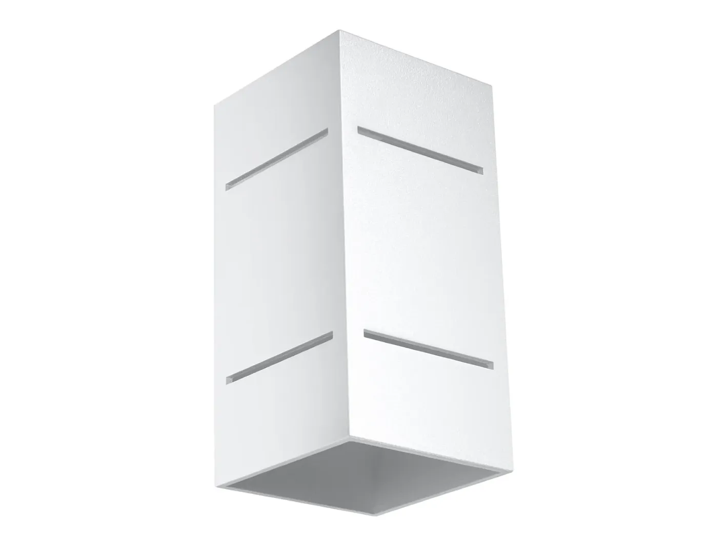 Sollux Lighting Lámparas de pared Vivus desván de aluminio - 1 fuentes luminosas 3000K - L.10 x A.20 cm - Blanco Sale