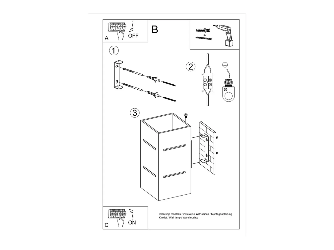 Sollux Lighting Lámparas de pared Vivus desván de aluminio - 1 fuentes luminosas 3000K - L.10 x A.20 cm - Blanco Sale