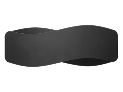 Sollux Lighting Aplique Para Pared-Lámparas de pared Zanila moderno de acero - 2 fuentes luminosas 3000K - L.40 x A.15 cm - Negro