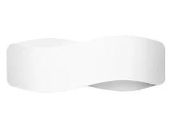 Sollux Lighting Lámparas de pared Zanila moderno de acero - 2 fuentes luminosas 3000K - L.40 x A.15 cm - Blanco Discount