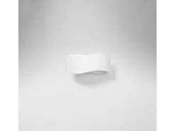Discount Sollux Lighting Lámparas de pared Zanila moderno de acero - 1 fuentes luminosas 3000K - L.30 x A.13 cm - Blanco