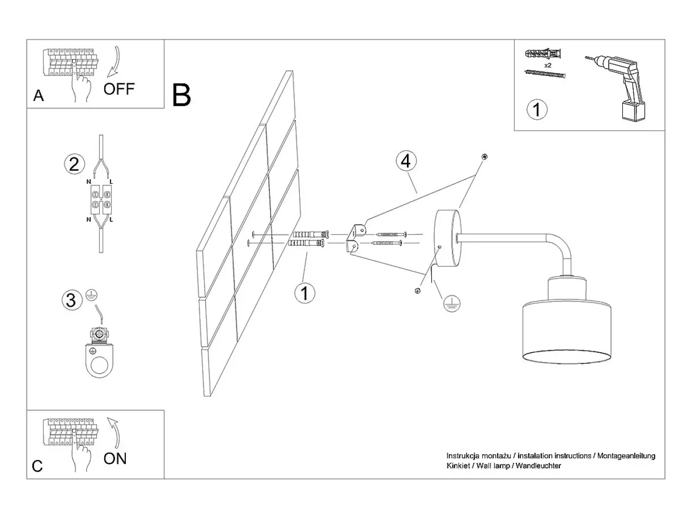 Sollux Lighting Aplique Para Pared-Lámparas de pared Zavros moderno de acero - 1 fuentes luminosas 3000K - L.22 x A.20 cm - Negro