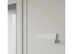 Best Sollux Lighting Lámparas de pared Zelira moderno de acero/PVC - 2 fuentes luminosas 4000K - L.40 x A.15 cm - Blanco