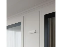 Best Sollux Lighting Lámparas de pared Zelira moderno de acero/PVC - 2 fuentes luminosas 4000K - L.40 x A.15 cm - Blanco