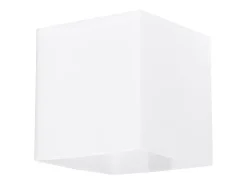 Discount Sollux Lighting Lámparas de pared Zinalo moderno de vaso - 1 fuentes luminosas 4000K - L.10 x A.10 cm - Blanco