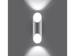 Sollux Lighting Lámparas de pared Zitiex moderno de aluminio - 1 fuentes luminosas 4000K - L.10 x A.30 cm - Blanco Online