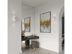 Sollux Lighting Lámparas de pared Zitiex moderno de aluminio - 1 fuentes luminosas 4000K - L.10 x A.30 cm - Blanco Online