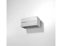 Sollux Lighting Lámparas de pared Zorbo maxi moderno de aluminio - 2 fuentes luminosas 3000K - L.20 x A.10 cm - Gris Outlet