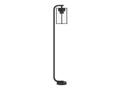 Sale Helloshop26 Lámparas de pie de exterior 3 piezas 100 cm acero inoxidable negro 02_0042544 Gris