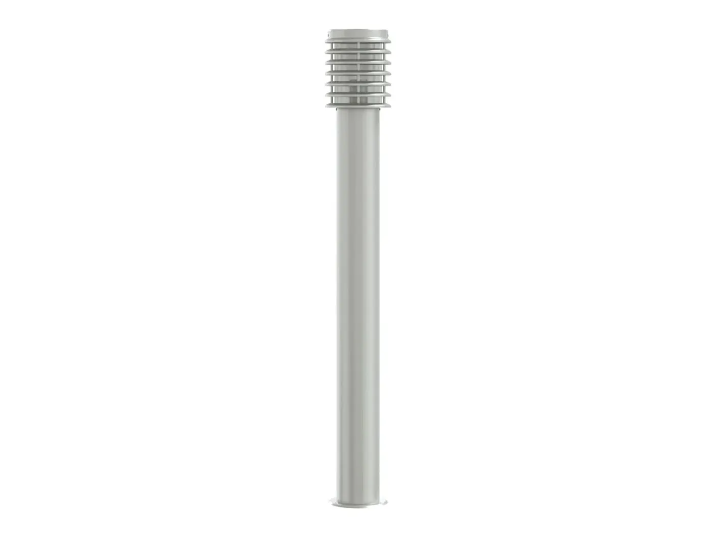 Lámparas de suelo de exterior 3 uds acero inoxidable 110 cm ES802690 Plateado