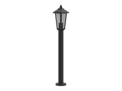 Online Lámparas de suelo de exterior 3 uds acero inoxidable 80cm ES718745 Negro
