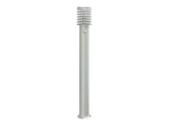 New Lámparas de suelo de exterior con sensor 3 uds acero inox 110cm ES409769 Plateado