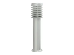 Iluminación Exterior-Lámparas de suelo exterior con enchufe 3 uds acero inox 60 cm ES238632 Plateado