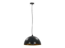 Online Lámparas de techo 2 uds semiesféricas y dorado 40 cm E27 ES784181 Negro