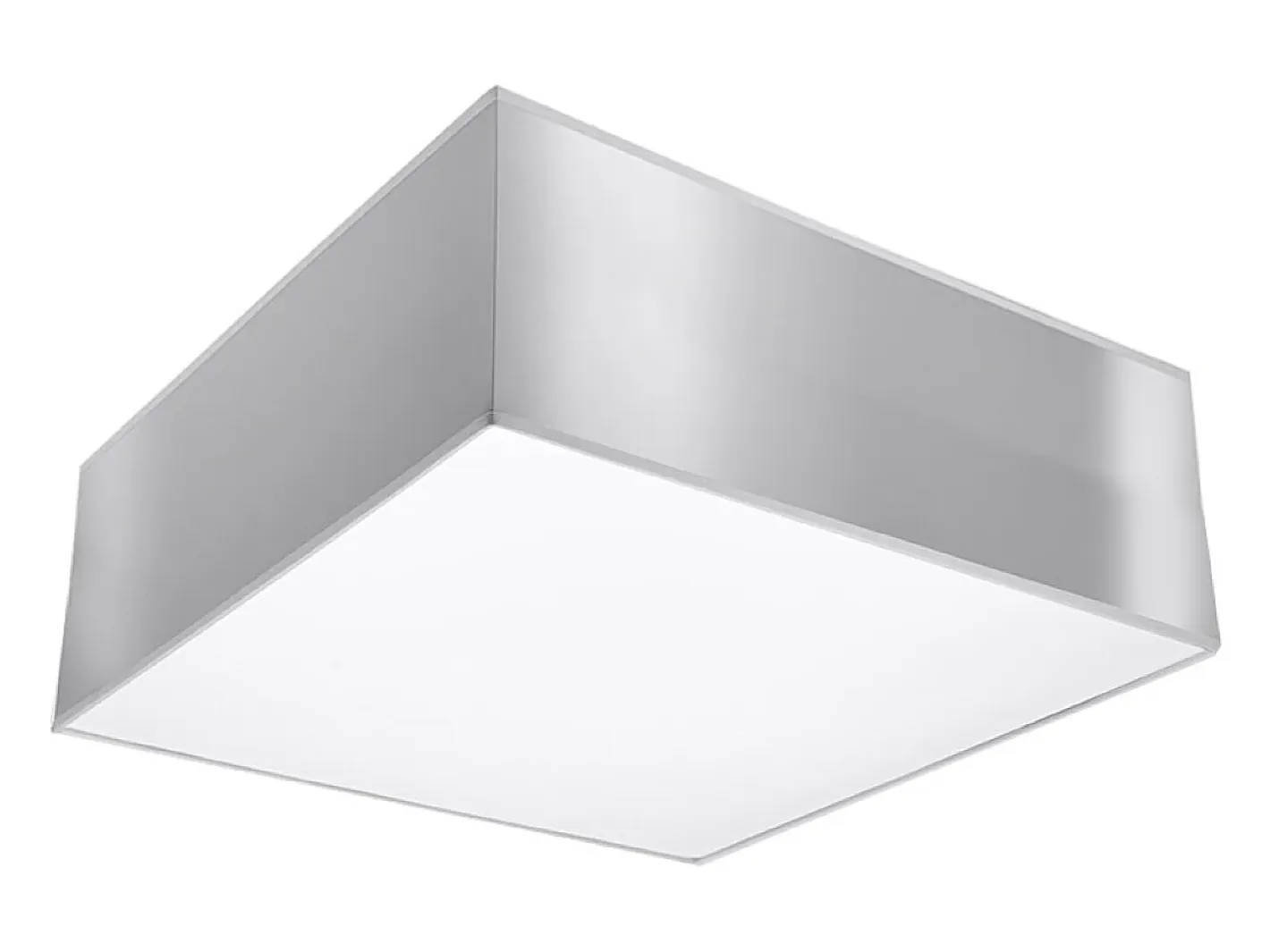 Sale Sollux Lighting Lámparas de techo Care minimalista de CLORURO DE POLIVINILO - 1 fuentes luminosas 4000K - L.25 x A.11 cm - Gris