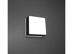 Best Sollux Lighting Lámparas de techo Care minimalista de CLORURO DE POLIVINILO - 1 fuentes luminosas 3000K - L.25 x A.11 cm - Negro