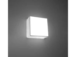 Outlet Sollux Lighting Lámparas de techo Care minimalista de CLORURO DE POLIVINILO - 1 fuentes luminosas 3000K - L.25 x A.11 cm - Blanco