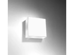 Outlet Sollux Lighting Lámparas de techo Care minimalista de CLORURO DE POLIVINILO - 1 fuentes luminosas 3000K - L.25 x A.11 cm - Blanco