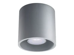 Sollux Lighting Lámparas de techo Celeris moderno de aluminio - 1 fuentes luminosas 4000K - L.10 x A.10 cm - Gris Online