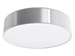 Sollux Lighting Lámparas de techo Cercle minimalista de CLORURO DE POLIVINILO - 3 fuentes luminosas 3000K - L.45 x A.11 cm - Gris Discount