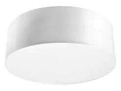 Sollux Lighting Lámparas de techo Cercle minimalista de CLORURO DE POLIVINILO - 1 fuentes luminosas 4000K - L.25 x A.11 cm - Blanco Online
