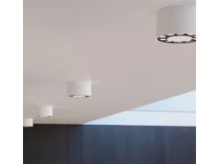 Sollux Lighting Lámparas De Techo Dio Minimalista De Aluminio - 9 Fuentes Luminosas - L.10 X A.5,7 Cm - Blanco New