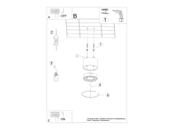 Sollux Lighting Lámparas De Techo Dio Minimalista De Aluminio - 9 Fuentes Luminosas - L.10 X A.5,7 Cm - Blanco New