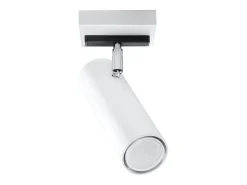 Sollux Lighting Lámparas de techo Invicta moderno de acero - 1 fuentes luminosas 4000K - L.8 x A.20 cm - Blanco Discount