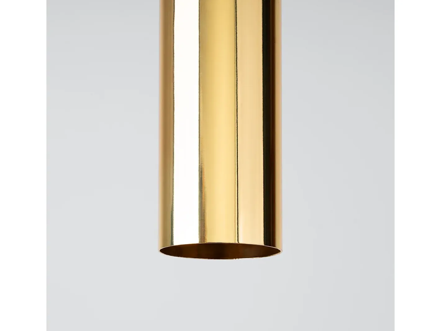 Discount Sollux Lighting Lámparas De Techo Lagos Moderno De Acero - 1 Fuentes Luminosas - L.6 X A.30 Cm - Brillo Dorado