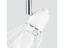 Sollux Lighting Plafón-Lámparas de techo Lunova moderno de acero - 2 fuentes luminosas 4000K - L.31 x A.19 cm - Blanco