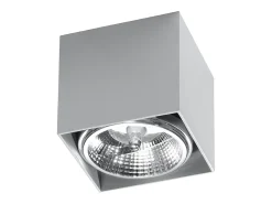Sollux Lighting Lámparas de techo Nexiflex moderno de aluminio - 1 fuentes luminosas 4000K - L.12 x A.11 cm - Gris Outlet