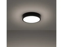 Sollux Lighting Lámparas De Techo Onyx Minimalista De Aluminio - 1 Fuentes Luminosas - L.30 X A.6 Cm - Negro Sale