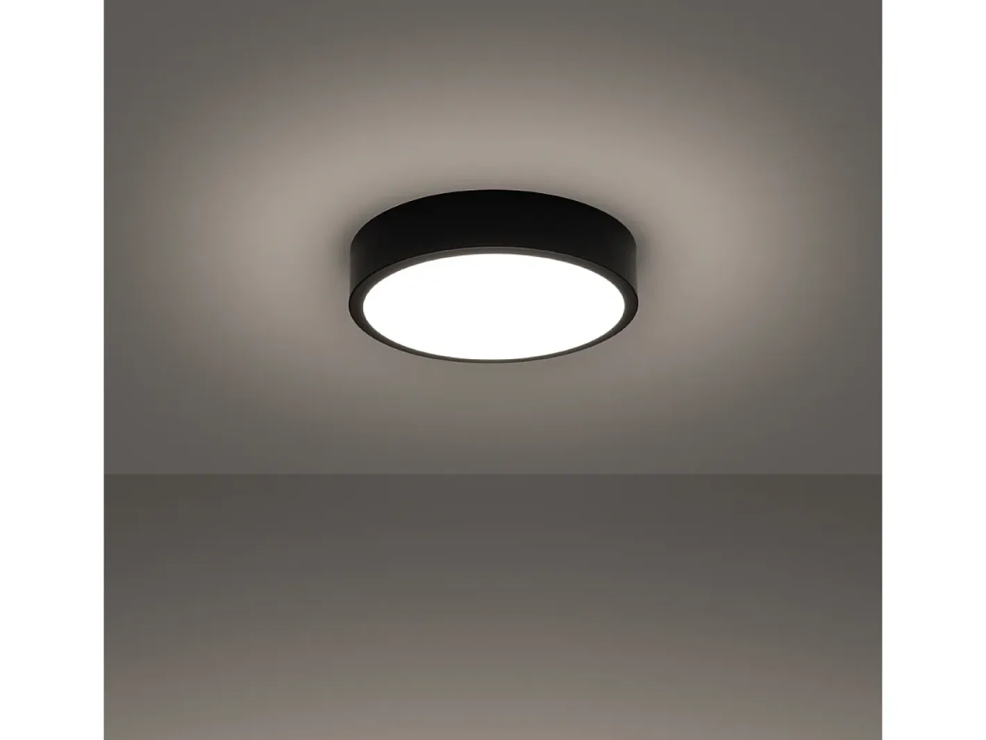 Sollux Lighting Lámparas De Techo Onyx Minimalista De Aluminio - 1 Fuentes Luminosas - L.30 X A.6 Cm - Negro Sale