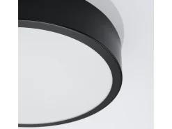 Sollux Lighting Lámparas De Techo Onyx Minimalista De Aluminio - 1 Fuentes Luminosas - L.30 X A.6 Cm - Negro Sale