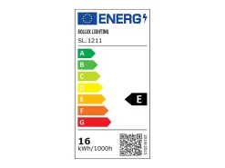 Sollux Lighting Plafón-Lámparas De Techo Ozzy Minimalista De Aluminio - 9 Fuentes Luminosas - L.9,5 X A.8,3 Cm - Negro