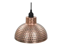 Plafón-Lámparas de techo semiesféricas 2 unidades color cobre ES180918 Marru00f3n