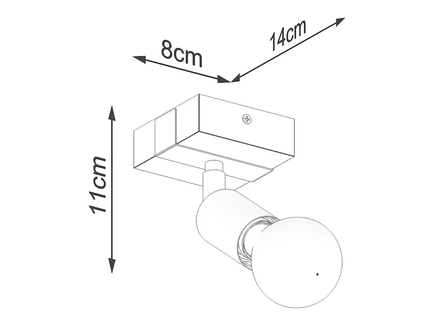 Sollux Lighting Lámparas de techo Shad moderno de acero/madera - 1 fuentes luminosas 4000K - L.14 x A.11 cm - madera negra Negro