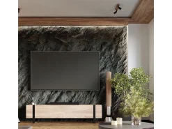 Clearance Sollux Lighting Lámparas de techo Shad moderno de acero/madera - 3 fuentes luminosas 3000K - L.53 x A.14 cm - madera negra Negro