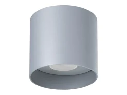 Sollux Lighting Lámparas de techo Shiis minimalista de aluminio - 1 fuentes luminosas 4000K - L.12 x A.11 cm - Gris Clearance