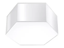 Sollux Lighting Lámparas de techo Solinia moderno de CLORURO DE POLIVINILO - 2 fuentes luminosas 3000K - L.30,5 x A.13,5 cm - Blanco Discount