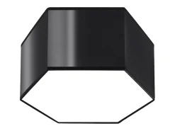 Sollux Lighting Lámparas de techo Solinia moderno de CLORURO DE POLIVINILO - 2 fuentes luminosas 4000K - L.30,5 x A.15,5 cm - Negro Sale