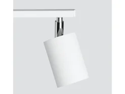 Sollux Lighting Plafón-Lámparas de techo Torim minimalista de acero - 2 fuentes luminosas 4000K - L.26 x A.20 cm - Blanco