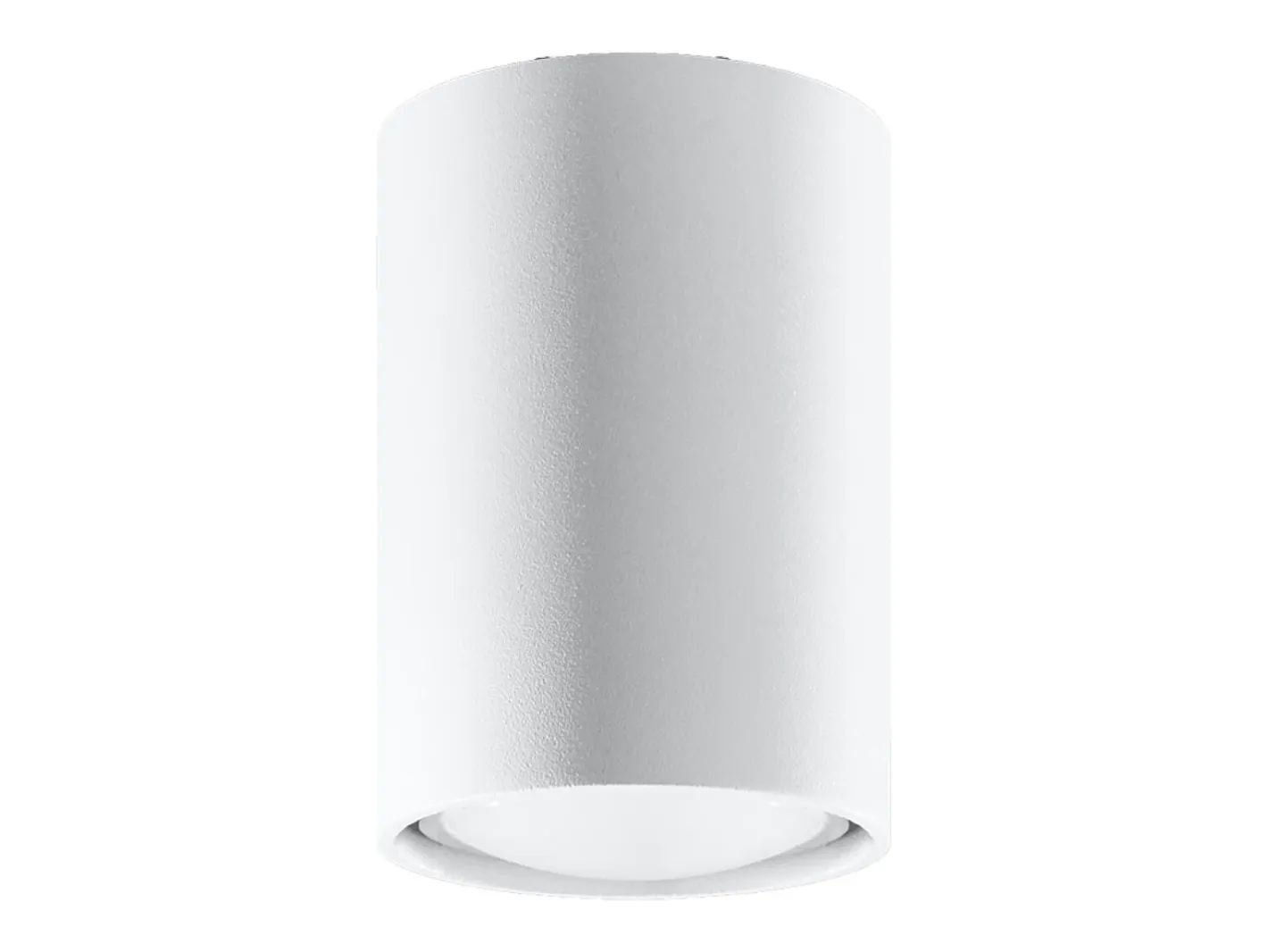 Sollux Lighting Plafón-Lámparas de techo Toris moderno de acero - 1 fuentes luminosas 3000K - L.6 x A.10 cm - Blanco