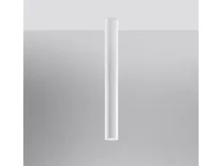 Sollux Lighting Lámparas de techo Toris moderno de acero - 1 fuentes luminosas 3000K - L.6 x A.60 cm - Blanco New
